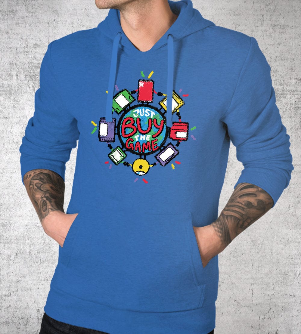 Just Buy The Game Hoodies by Scott The Woz - Pixel Empire