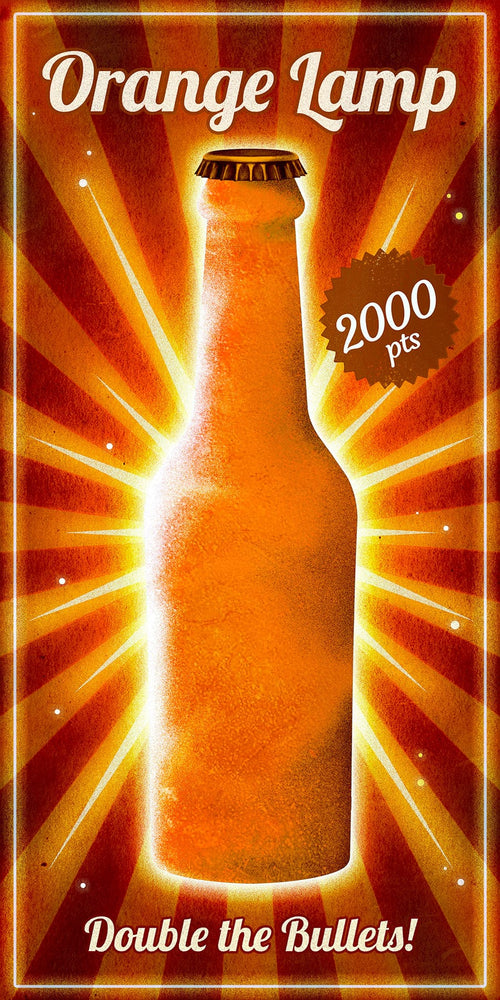 Orange Lamp Lamps by Dylan West - Pixel Empire