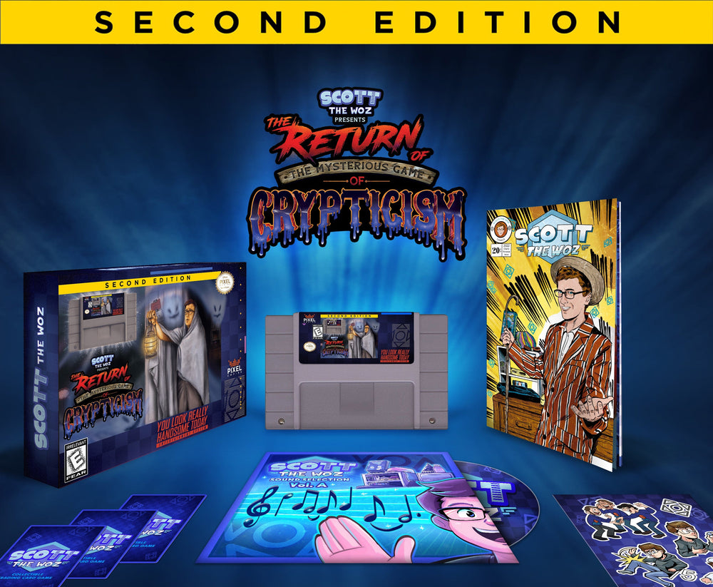 The Return of the Mysterious Game of Crypticism - SNES Edition - Second Edition The Mysterious Game of Crypticism Second Edition by Scott The Woz - Pixel Empire