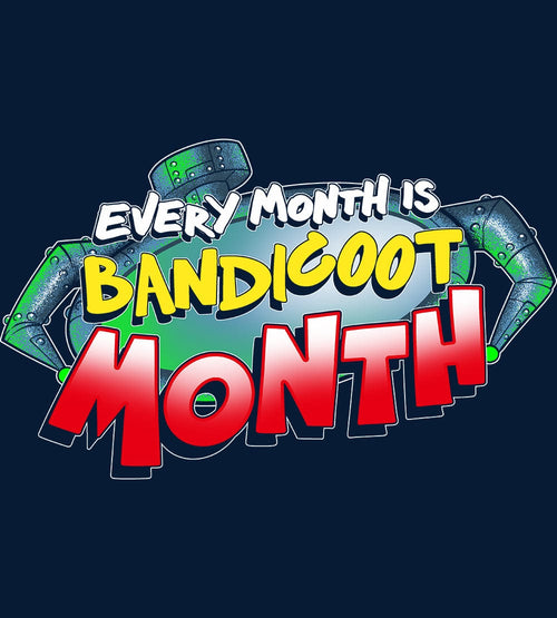 Bandicoot Month T-Shirts by Caddicarus - Pixel Empire