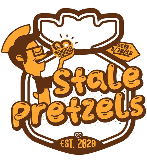 Stale Pretzels Hoodies by Scott The Woz - Pixel Empire