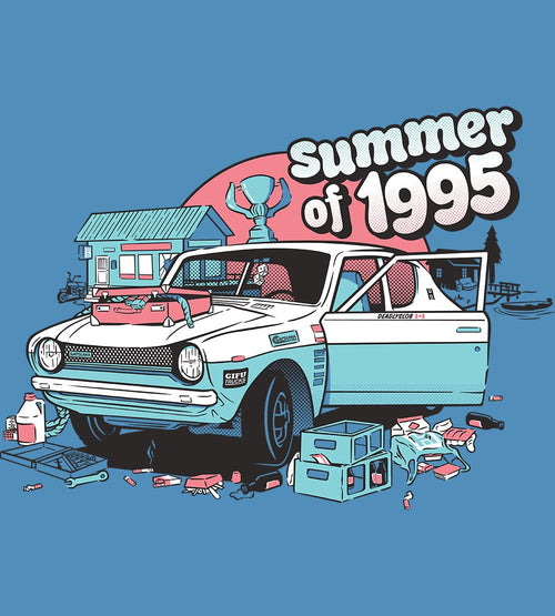 Summer of 1995 Hoodies by DeadlySlob - Pixel Empire