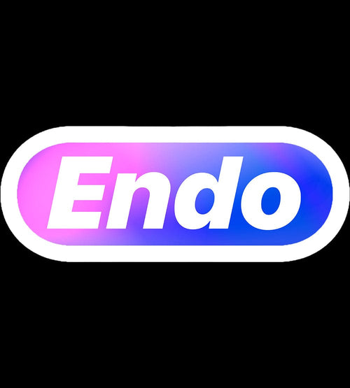 Endo Logo Hoodie - Blue Corner Variant Hoodies by Endo - Pixel Empire