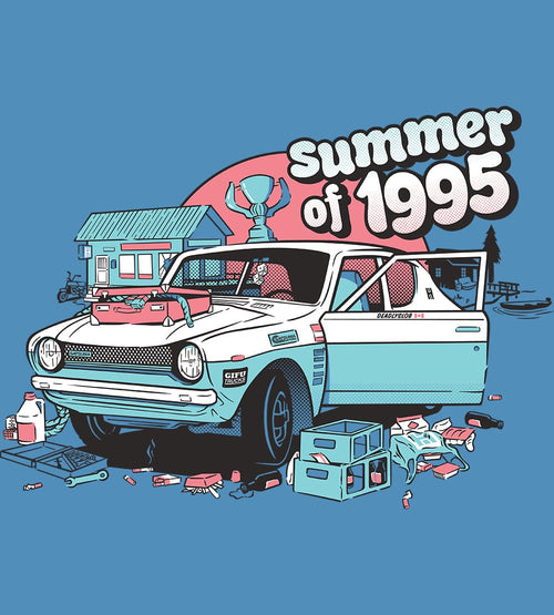 Summer of 1995 T-Shirts by DeadlySlob - Pixel Empire