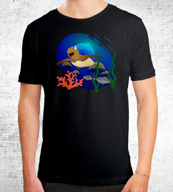 All Alone Bubbledome Course T-Shirt T-Shirts by Kaze Emanuar - Pixel Empire