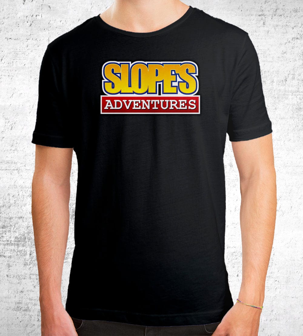 Slope's Adventures T-Shirts by Slope's Game Room - Pixel Empire