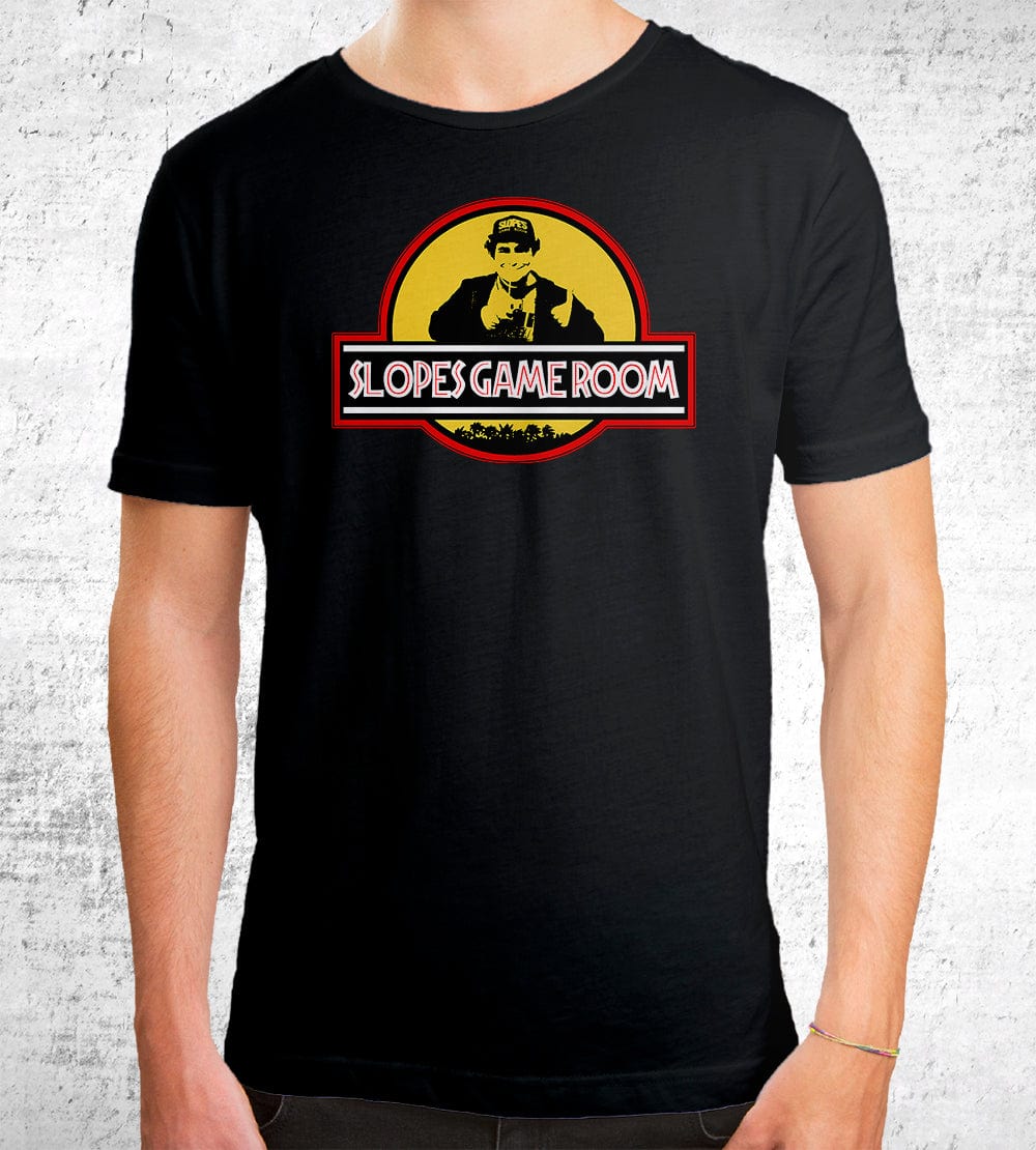 Jurassic Slope T-Shirts by Slope's Game Room - Pixel Empire