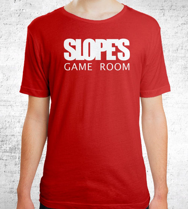 Slope's Logo T-Shirts by Slope's Game Room - Pixel Empire