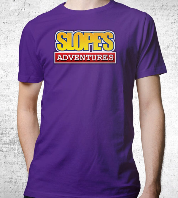 Slope's Adventures T-Shirts by Slope's Game Room - Pixel Empire