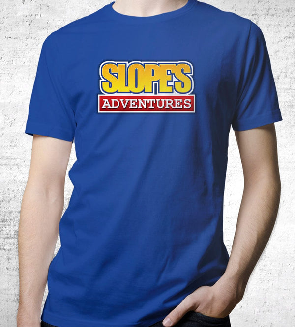 Slope's Adventures T-Shirts by Slope's Game Room - Pixel Empire