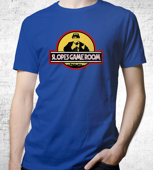 Jurassic Slope T-Shirts by Slope's Game Room - Pixel Empire