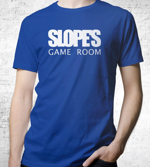 Slope's Logo T-Shirts by Slope's Game Room - Pixel Empire