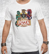 Legally Distinct Pizza Palace T-Shirt T-Shirts by Backseat - Pixel Empire