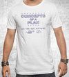 Concepts of a Plan (White) T-Shirts by Charalanahzard - Pixel Empire