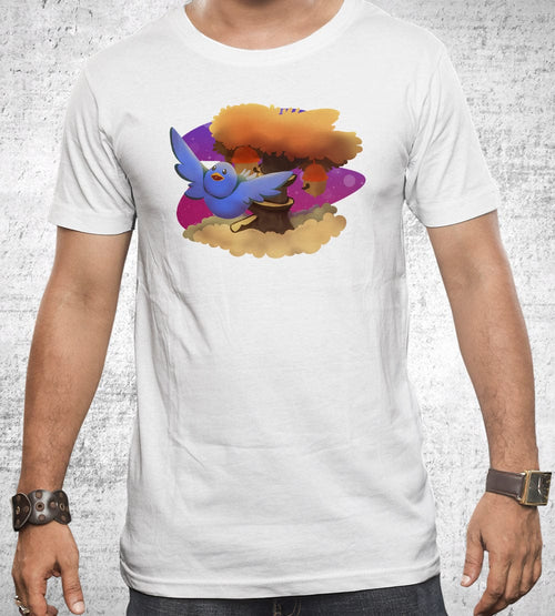 Bird T-Shirt T-Shirts by Kaze Emanuar - Pixel Empire