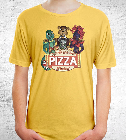 Legally Distinct Pizza Palace T-Shirt T-Shirts by Backseat - Pixel Empire