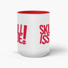 Skull Issue Mug  by Backseat - Pixel Empire