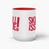 Skull Issue Mug  by Backseat - Pixel Empire