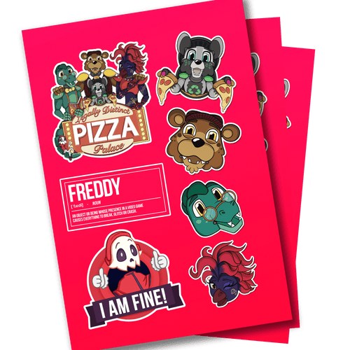 Backseat Sticker Sheet Stickers by Backseat - Pixel Empire