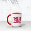 Skull Issue Mug  by Backseat - Pixel Empire