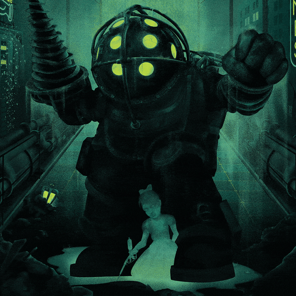 "Would You Kindly" Glow in the Dark Poster