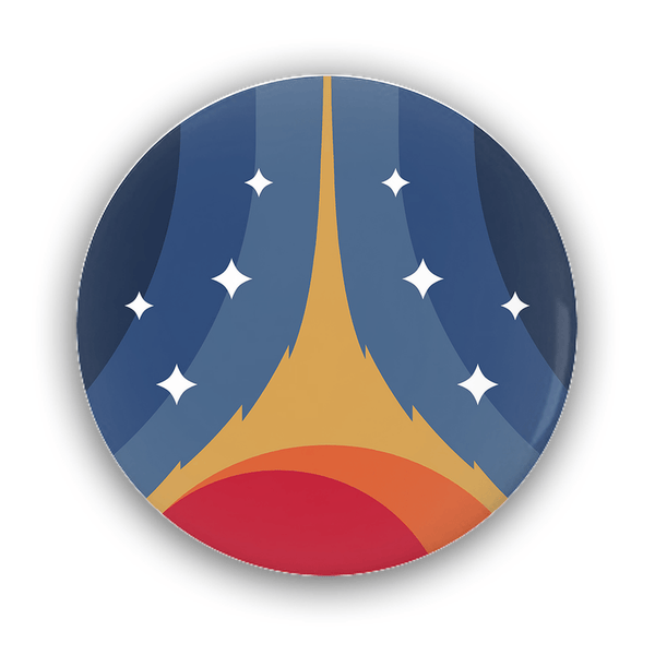 Signal Logo Button Pin  by Pixel Empire - Pixel Empire