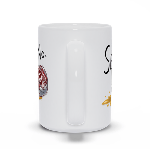 Sex? No Mug Mugs by Scott The Woz - Pixel Empire