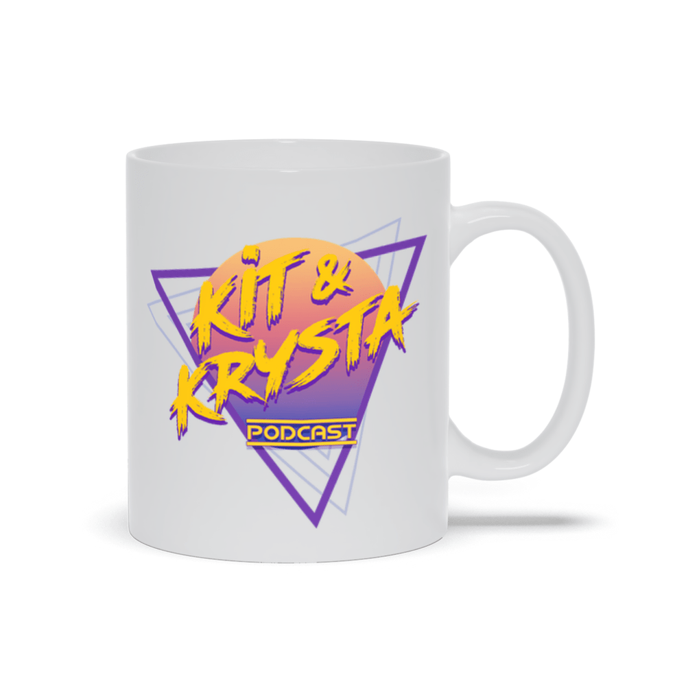 Kit & Krysta Podcast Mug  by Kit and Krysta - Pixel Empire