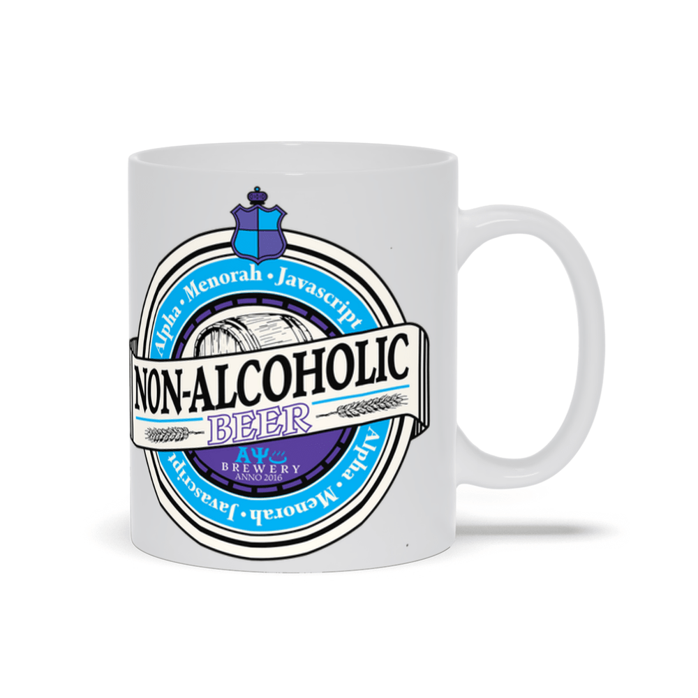 Non-Alcoholic Beer Mugs Mugs by Scott The Woz - Pixel Empire