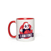 I Am Fine! Mug Mugs by Backseat - Pixel Empire