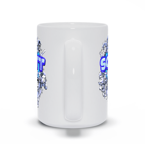 Cast Ensemble Mug Mugs by Scott The Woz - Pixel Empire