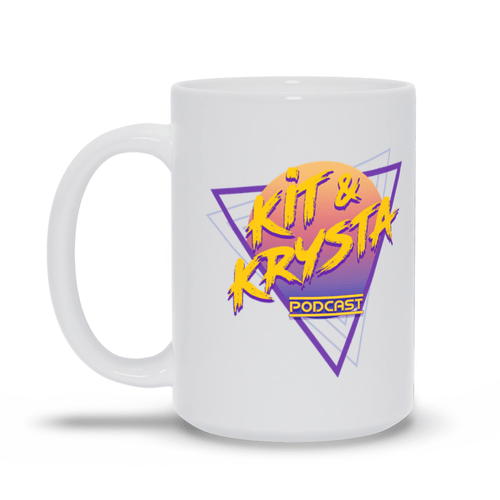 Kit & Krysta Podcast Mug  by Kit and Krysta - Pixel Empire