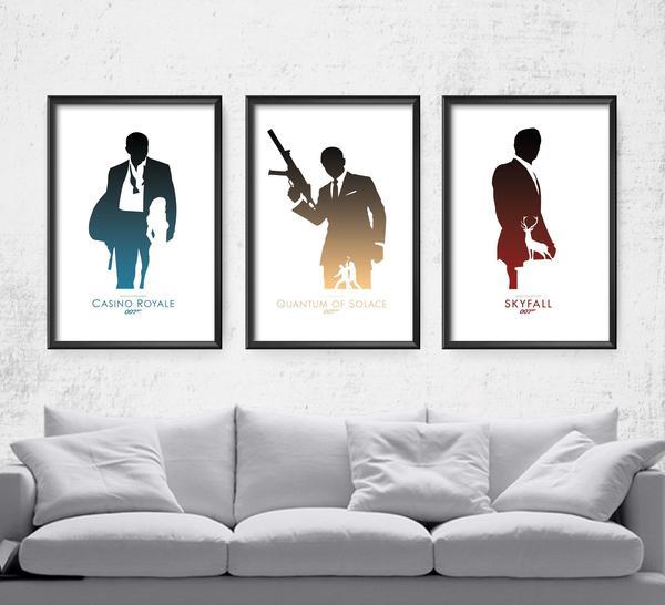 007 Daniel Craig Series Posters by Dylan West - Pixel Empire