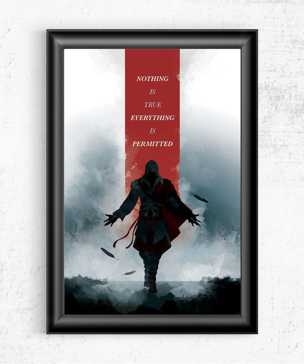 Assassin's Creed - Nothing is True Posters by Dylan West - Pixel Empire