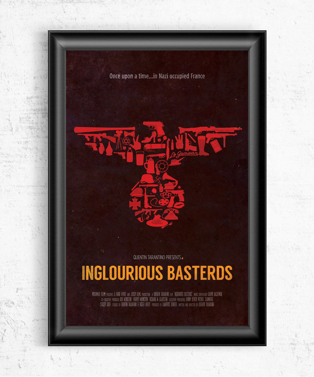 Inglourious Basterds Posters by Dylan West - Pixel Empire