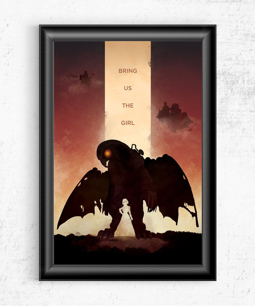 Bioshock Infinite - Bring Us the Girl Posters by Dylan West - Pixel Empire