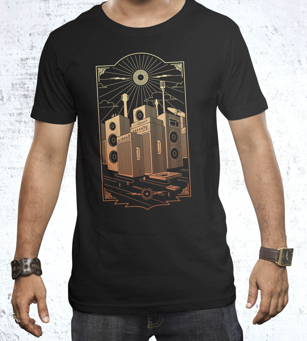 Sound City T-Shirts by Grant Shepley - Pixel Empire