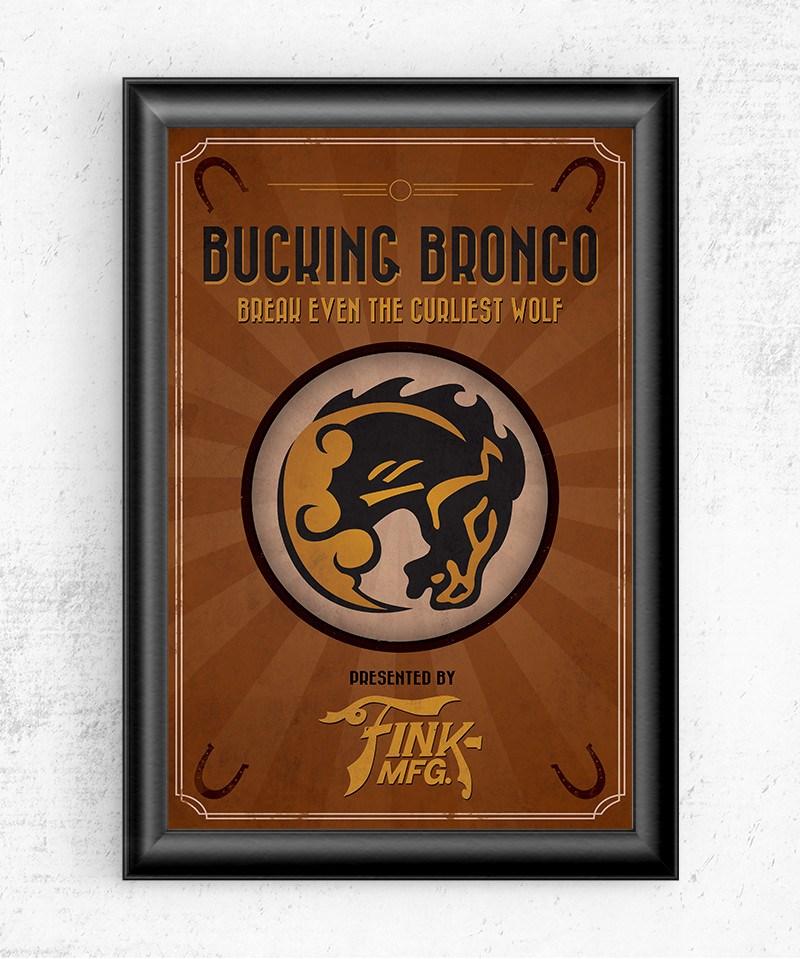 Bioshock Vigor Bucking Bronco Posters by Dylan West - Pixel Empire