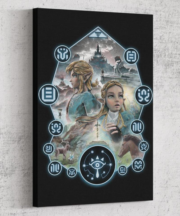 Breathe In Destiny Canvas by Barrett Biggers - Pixel Empire