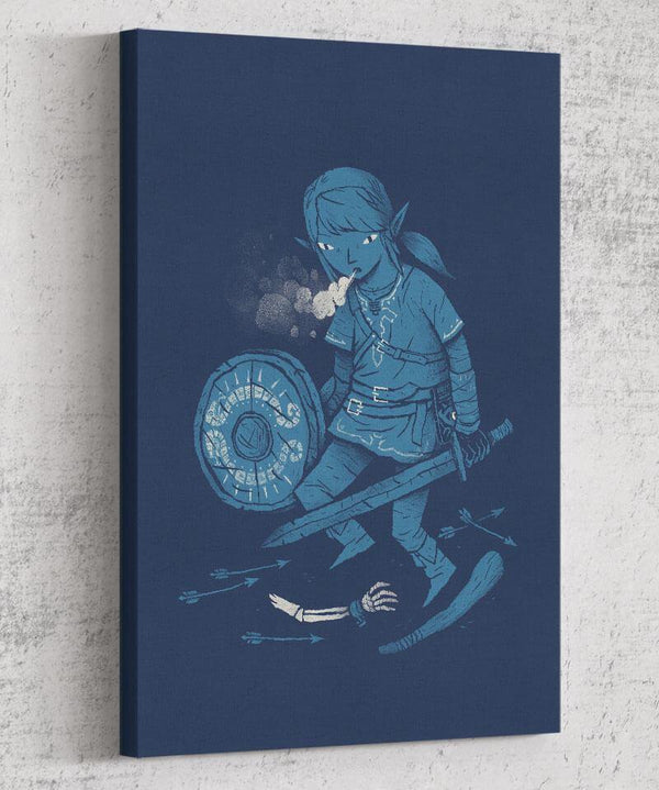 Breath of the Adventurer Canvas by Louis Roskosch - Pixel Empire