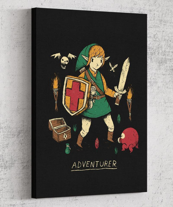 Adventurer Canvas by Louis Roskosch - Pixel Empire