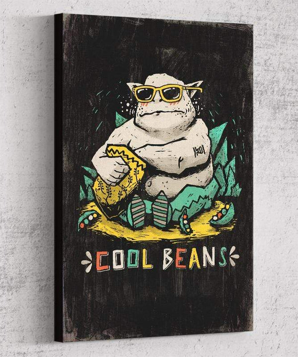 Cool Beans Canvas by Ronan Lynam - Pixel Empire