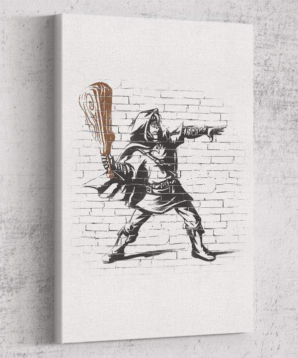 Boko Club Thrower Canvas by COD Designs - Pixel Empire