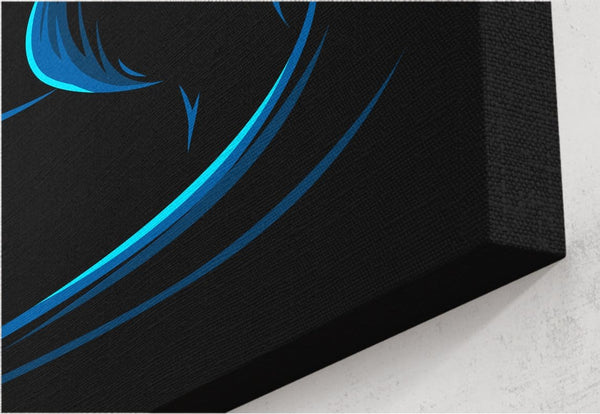 Retro Dragon Canvas by Alberto Cubatas - Pixel Empire