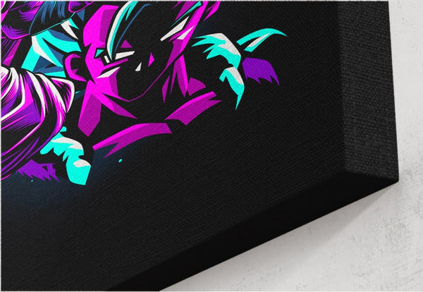 Retro Fusion Fighters Canvas by Alberto Cubatas - Pixel Empire