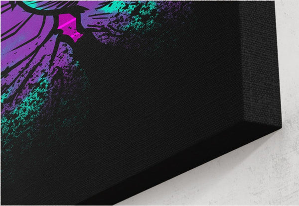 Retro Fighter Canvas by Alberto Cubatas - Pixel Empire