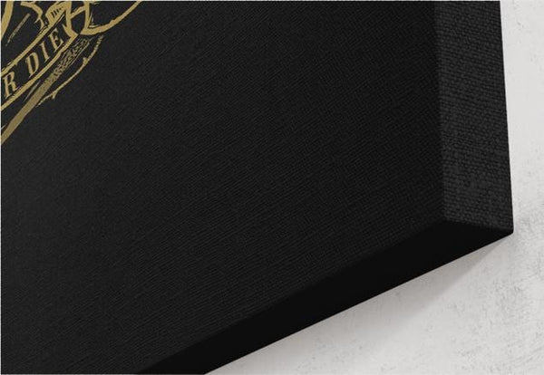 True Heroes Never Die Canvas by Studiom6 - Pixel Empire