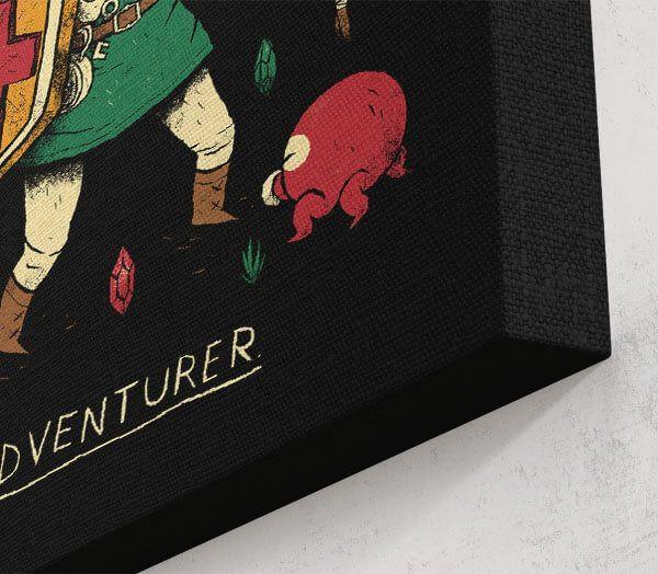 Adventurer Canvas by Louis Roskosch - Pixel Empire
