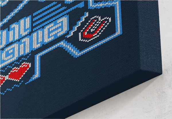 Ugly Sheikah Sweater Canvas by Punksthetic - Pixel Empire