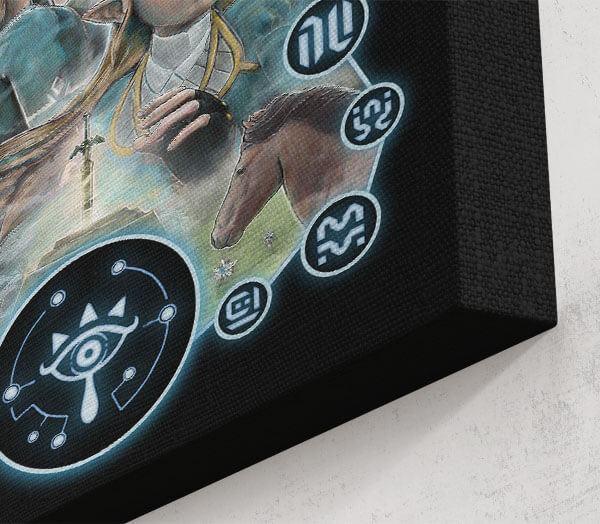 Breathe In Destiny Canvas by Barrett Biggers - Pixel Empire